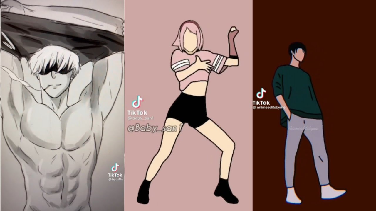 Tiktok Anime Compilation (pt4)🌼