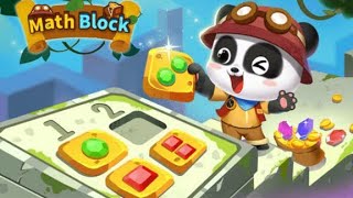 Math Block || Solve Logical Puzzles || Educational Game For Kids || BabyBus || GamePlay screenshot 4