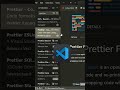Prettier VS Code Extension = Clean Code in 1 Click