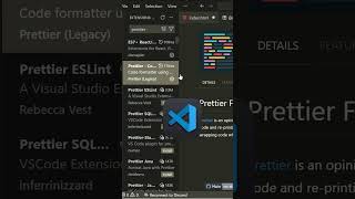 Prettier VS Code Extension = Clean Code in 1 Click