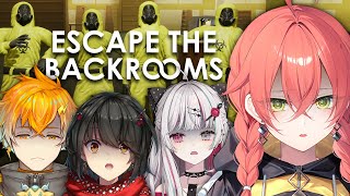 【 Escape the Backrooms 】ホラー謎解き脱出らしい…！ホラー…ホラー…。【にじさんじ/獅子堂あかり】