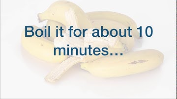 Trouble Sleeping? Try THIS Natural Sleep Aid - Weird Banana Tea Helps You Relax