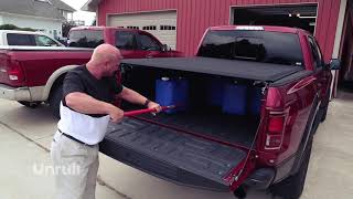 Unruli® Tonneau Cover Cargo Management System - Pickup Lifestyle Hauling Solutions by Unruli Cargo 10,542 views 4 years ago 1 minute, 39 seconds