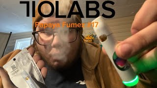 710 Labs - (Papaya Fumez #17) Live Rosin AIO Review 