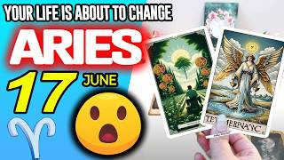 Aries ♈️THIS IS HUGE❗️🆗YOUR LIFE IS ABOUT TO CHANGE💚😮 horoscope for today MAY 17 2026 ♈️ #aries