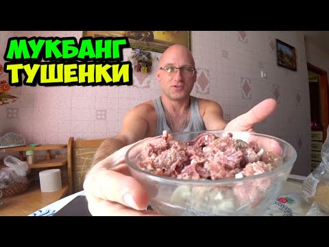 08/30/2025 Mukbang of beef stew with sandwiches of sausage and bread plus sour milk