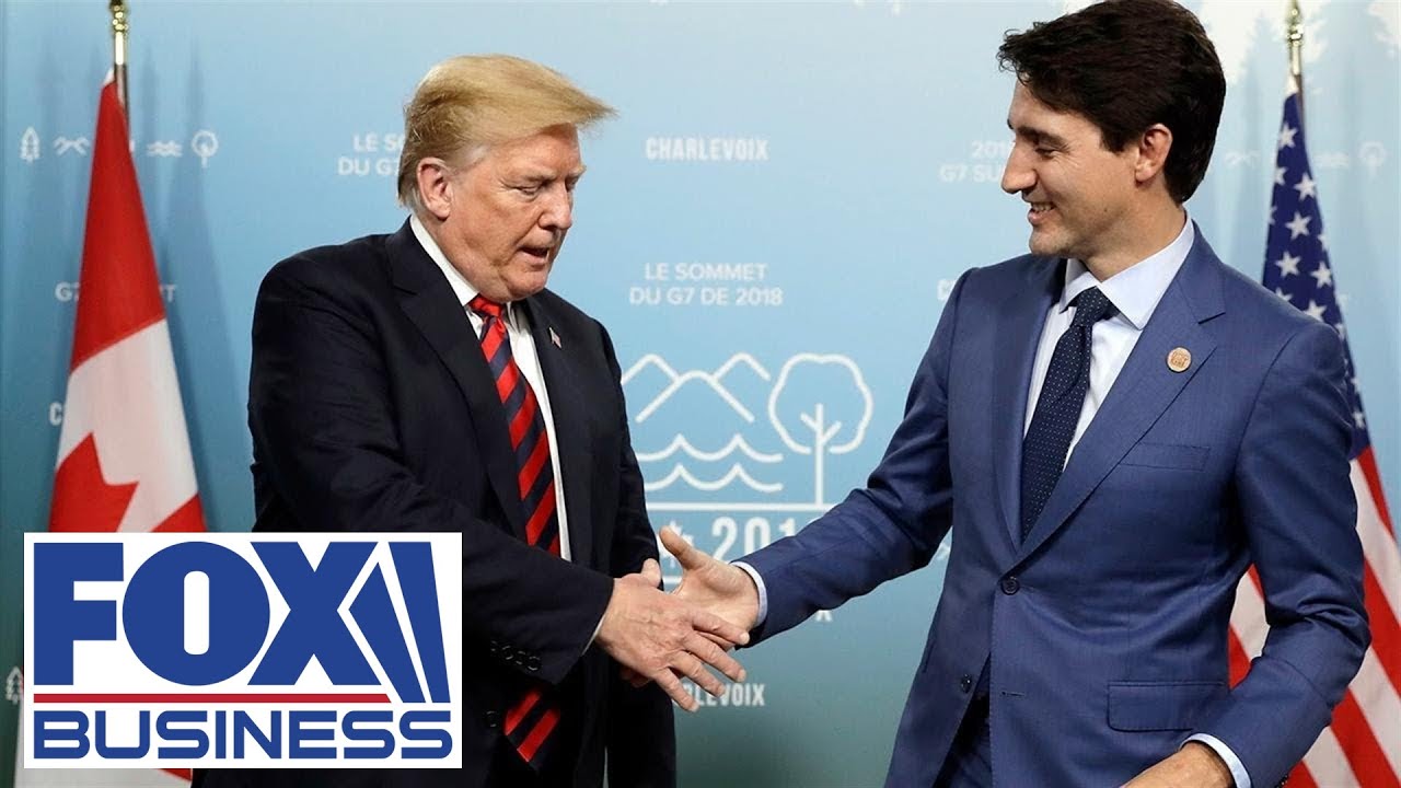 Trump meets with Canadian PM Justin Trudeau