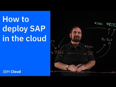 How to deploy SAP in the cloud