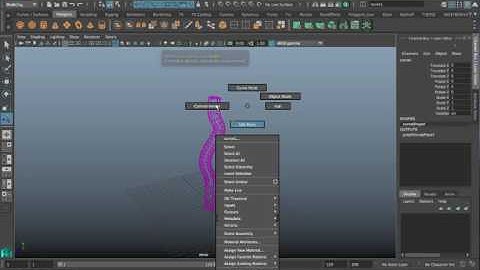 Maya: Extrude Polygon Along Curves