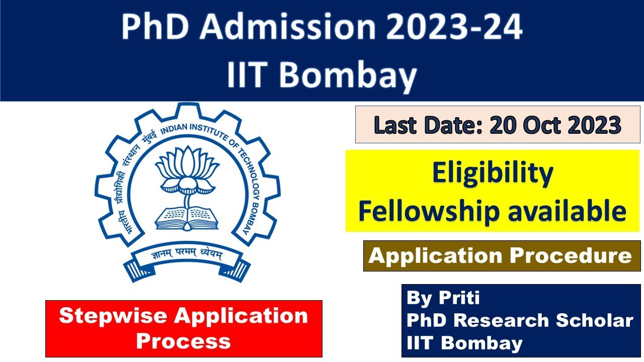 IIT Bombay Admission 2023, Eligibility, Admission Process