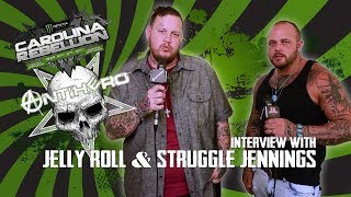 Interview with Jelly Roll & Struggle Jennings at Carolina Rebellion 2018