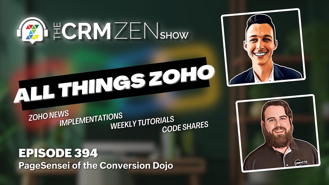 PageSensei of the Conversion Dojo - CRM Zen Show Episode 394