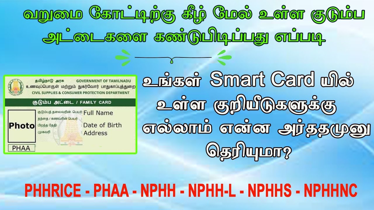 Type Of Smart Card In Tamilnadu Smart Card Types Ration Card Type type-of-smart-card-in-tamilnadu-smart-card-types-ration-card-type
