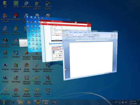 how to unlock flip 3d in win 7