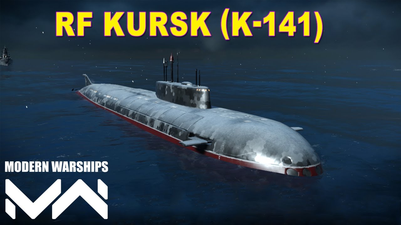 RF Kursk (K-141) Submarine Action Battle - Modern Warships #Gameplay-29 ...