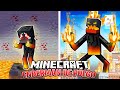 ¡Sobreviví 100 DÍAS como un ENDERMAN DE FUEGO en Minecraft!