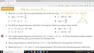 Locus in Complex Numbers 4 of 4/Pure Maths 3/Complex Numbers.