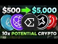 Top 5 cryptos with 5x to 10x potential  buy before pump  best cryptos for long term holding 2024