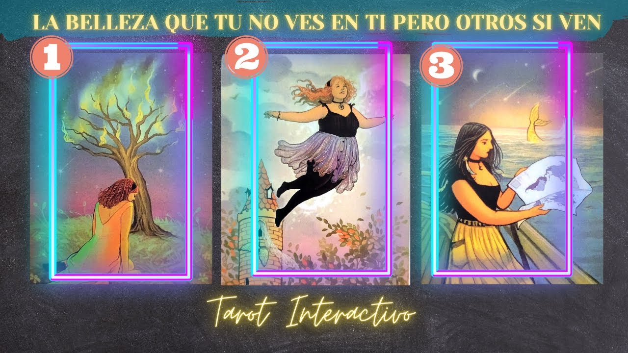 La Belleza Que Otros Ven en Ti Pero TU NO Ves🥰 TAROT INTERACTIVO🔮Elige Una Carta🧿
