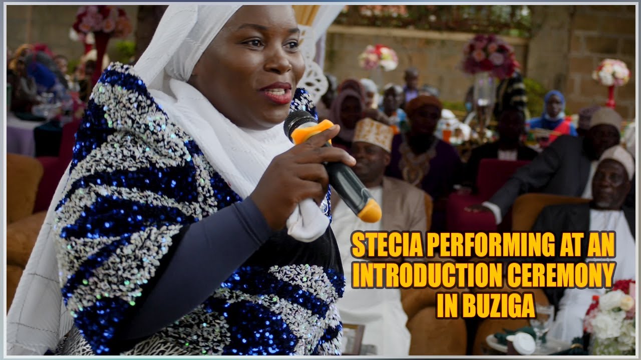 Stecia Mayanja performs at an introduction ceremony in Buziga, Uganda adlı videoyu YouTube'da izle Stecia Mayanja performs at an introduction ceremony in Buziga, Uganda adlı videoyu YouTube'da izle