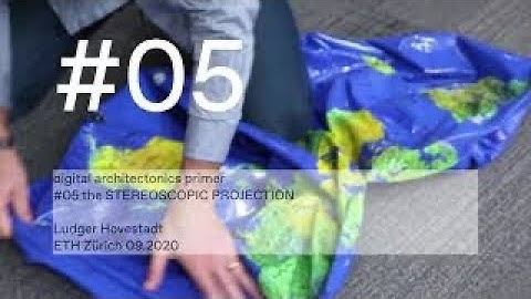 digital architectonics primer #05 STEREOGRAPHIC PROJECTION