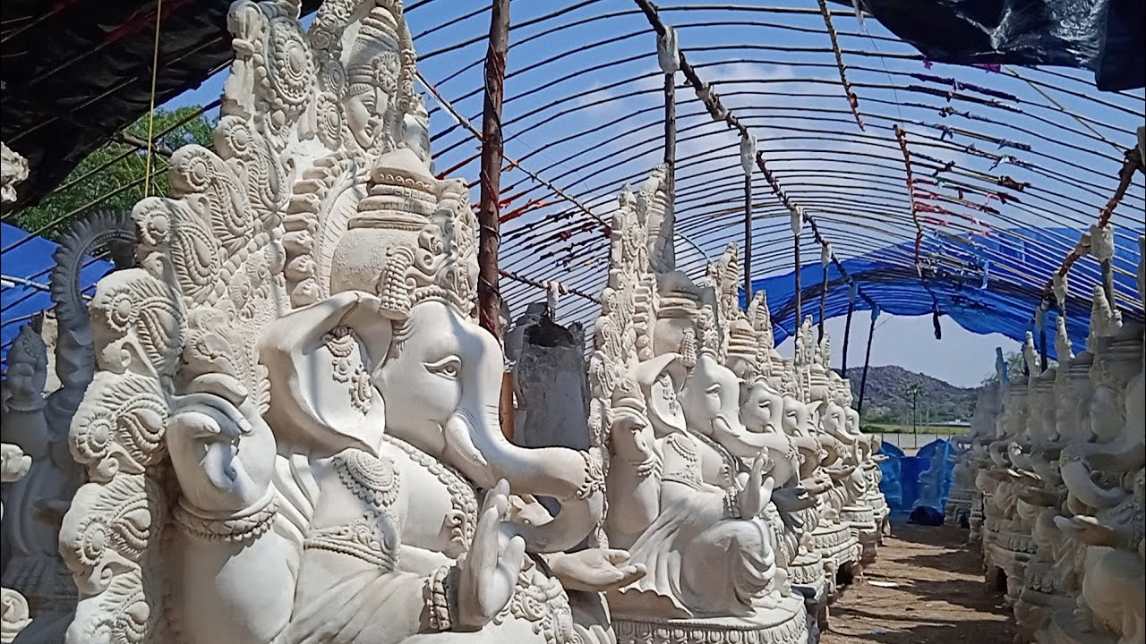 Perkit Perkit Ganesh Idols 2023 l #ganeshidols #makingvideos #plzsupport # ...