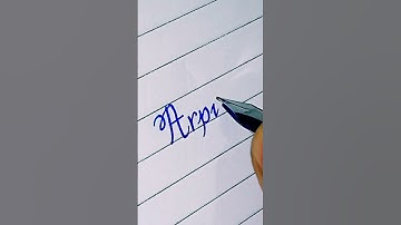 writing a name "Arpita"🖋🖋 #shorts
