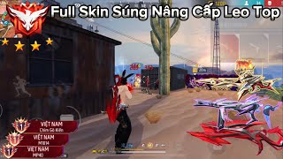 [Feee Fire] Leo Rank Bằng Full Skin Nâng Cấp Lv7 Và Lv8 Và Cái Kết Quá Ảo Khi Trong Tay CULÌ