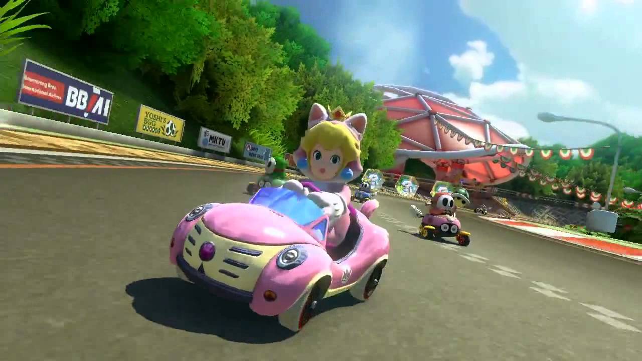 Mario Kart 8 DLC Teaser.マリオカート8 追加コンテンツ 第1弾にGC ヨッシーサーキット登場
