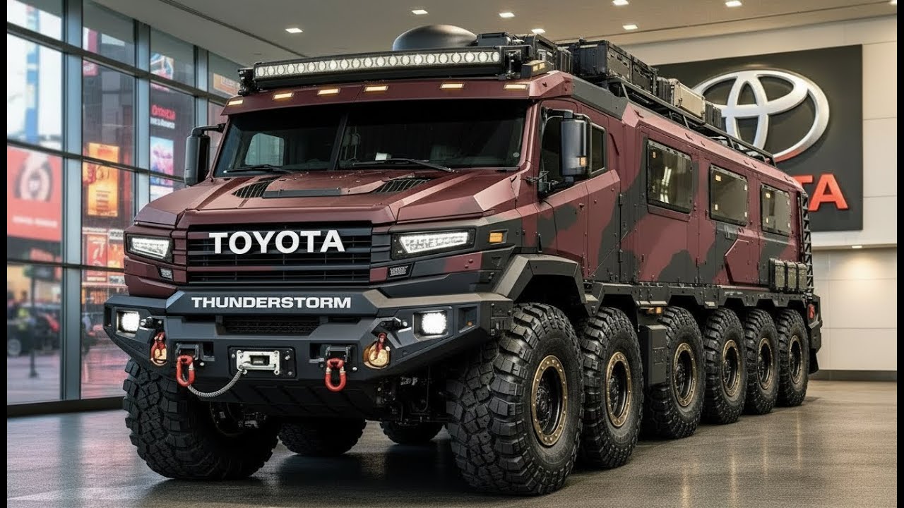 🔥“The 12x12 Toyota 2026 THUNDERSTORM Motorhome — Pure Insanity on Wheels!” 🔥