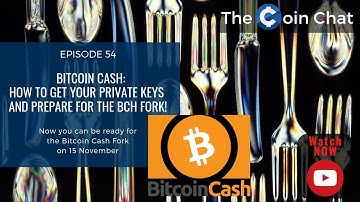 Bitcoin Cash - How to Get Your Private Keys and Prepare for the BCH Fork