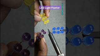 LED Light Flasher Circuit Using Transistor 💡💡💡 #transistor #2n2222 #pnp #npn #pinout #schematics