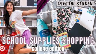 BACK TO SCHOOL SUPPLIES SHOPPING 2021 *DIGITAL COLLEGE STUDENT*