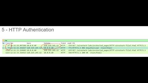 5 - HTTP Authentication (HTTP lab (Wireshark)) | Computer Networking
