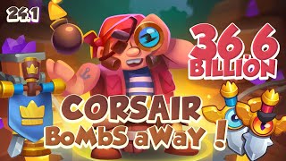 CORSAIR is GOOD with BANNER + SWORD = 36.6 Billion | Rush Royale