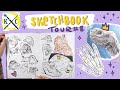 SKETCHBOOK TOUR #8 | Flame Tree Publishing Luxury Sketchbook A4 | Kallerhult Creations