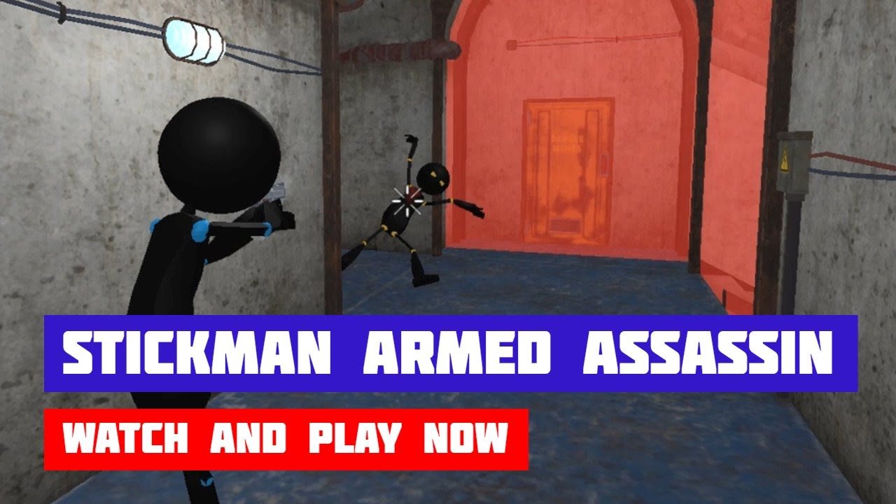 Stickman Armed Assassin Going Down Game · Play Online For Free · Gamaverse