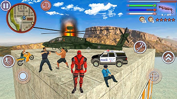 Deadpool Rope Hero Vice Town City - Fun at NY City - Android Gameplay