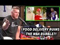Pat McAfee Reacts To NBA Players Breaking The Bubble For Food Deliveries