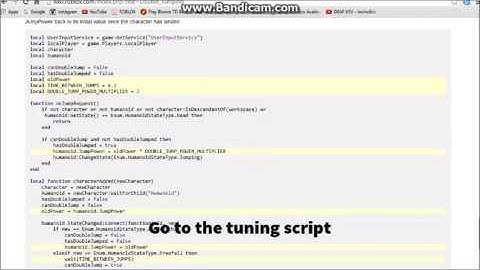 Roblox Tutorials - How to add double jumping to your game