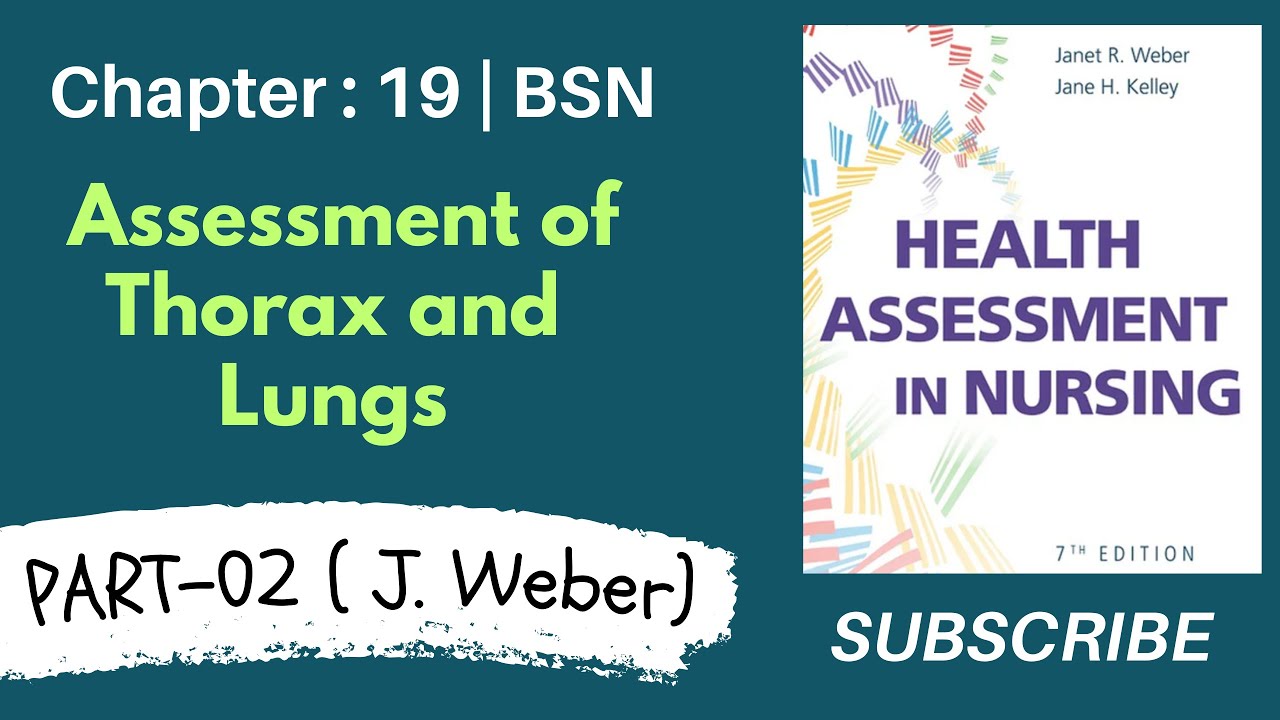 PART-02 | Assessment of Thorax and Lungs | Physical Examination ...