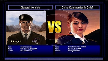 C&C General Zero Hour Reborn Mod General Ironside VS China Commander in Chief #8
