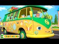 Wheels on the Bus Go Round and Round - Sing Along Rhymes &amp; More Baby Songs