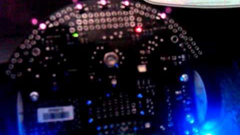 3pi Robot turning on LEDs with buttons