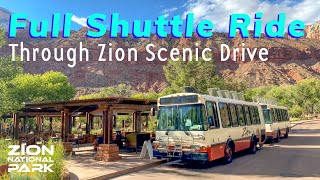 Full Shuttle Ride - Zion National Park