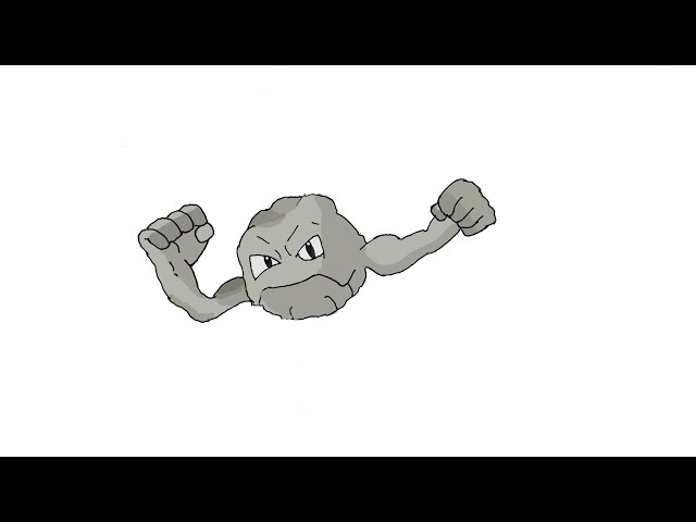 COMO DESENHAR E COLORIR O POKÉMON GEODUDE  HOW TO DRAW AND COLOR POKEMON  GEODUDE 