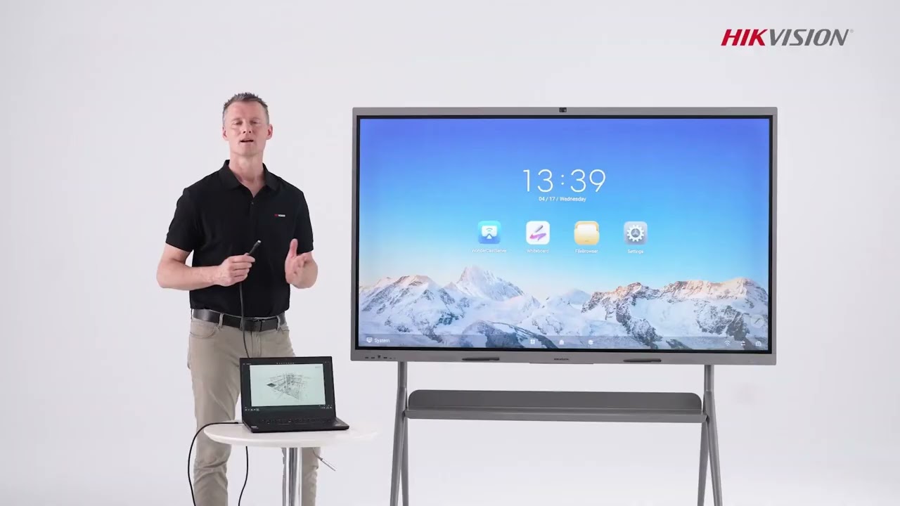 Pantallas Interactivas Hikvision DS-D5C75RB/B y DS-D5C65RB/B