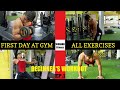 First day at gym  beginners mix workout  100rabh fitness