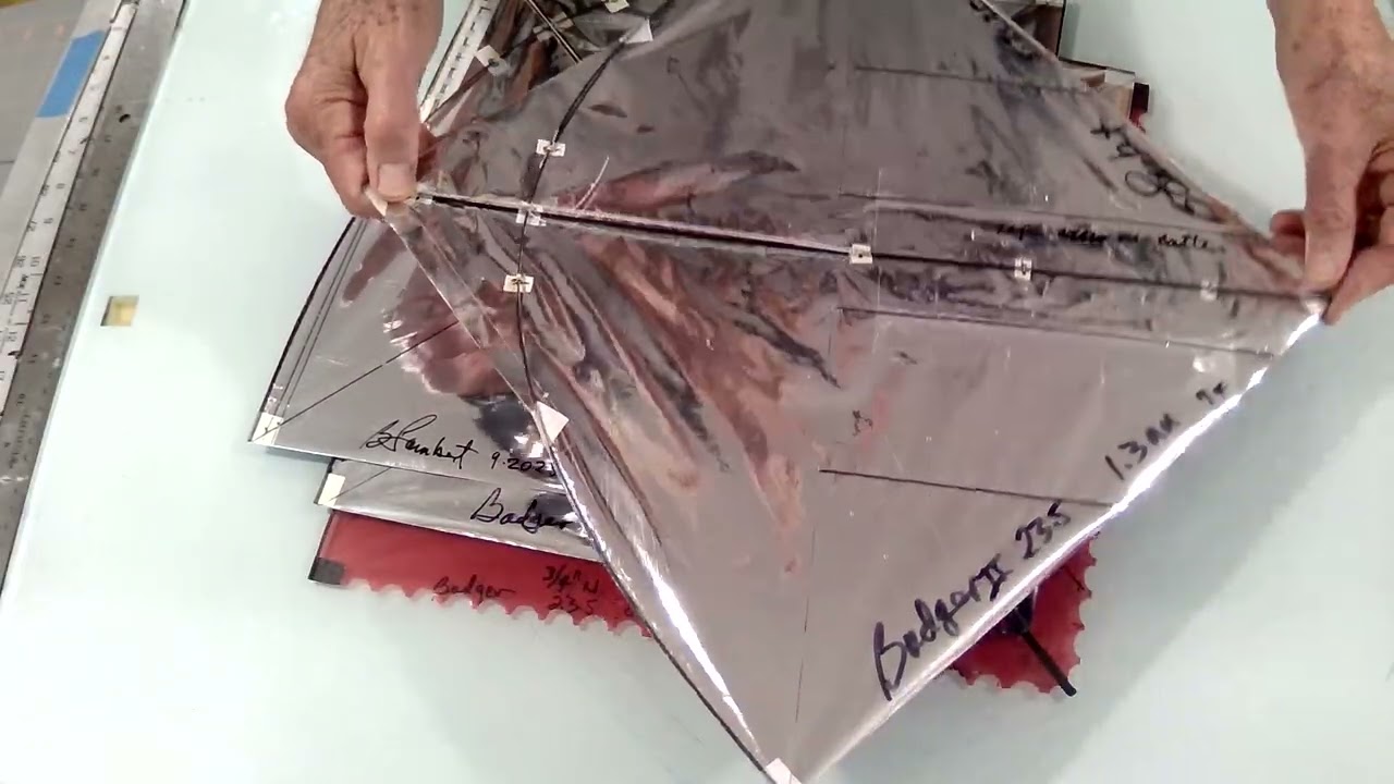 Effects Of Different Spines In North American Fighter Kites