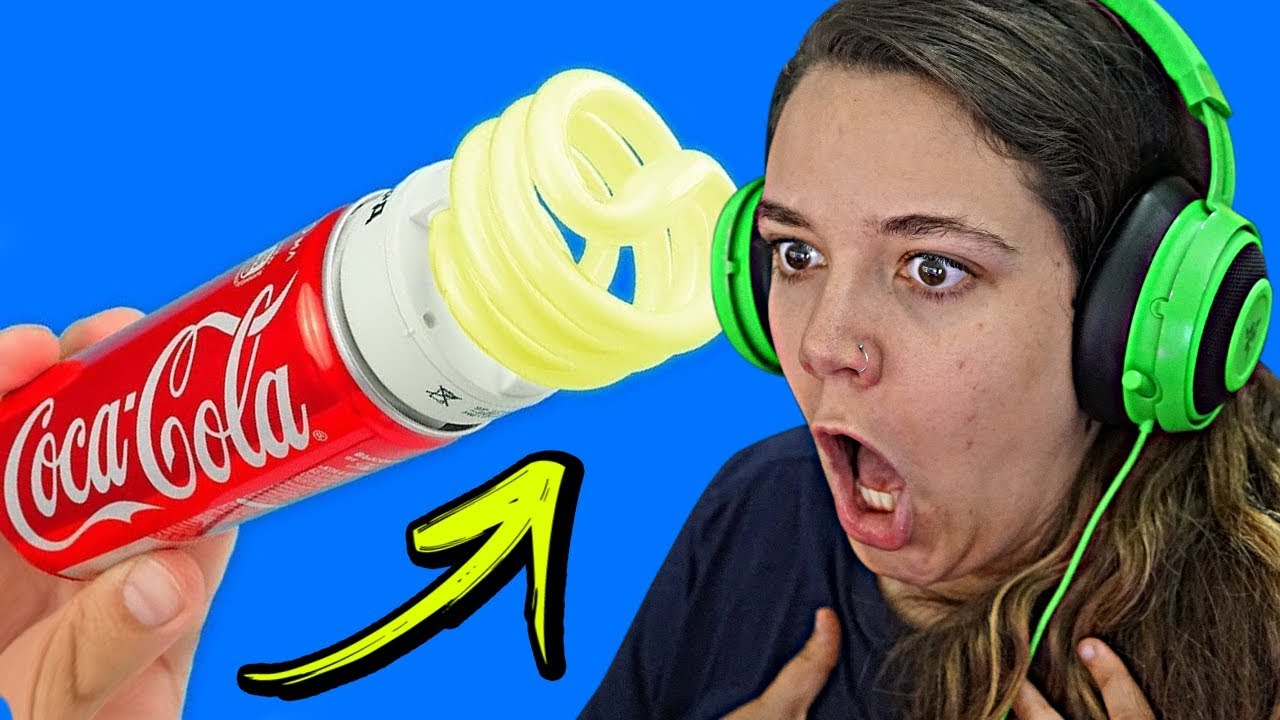 TRUQUES INCRÍVEIS COM COCA-COLA!